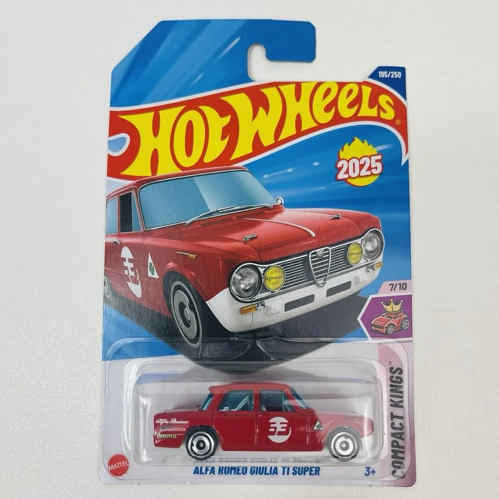 2025 Hot Wheels ALFA ROMEO GIULIA TI Super Red Compact Kings In Stock New Case L